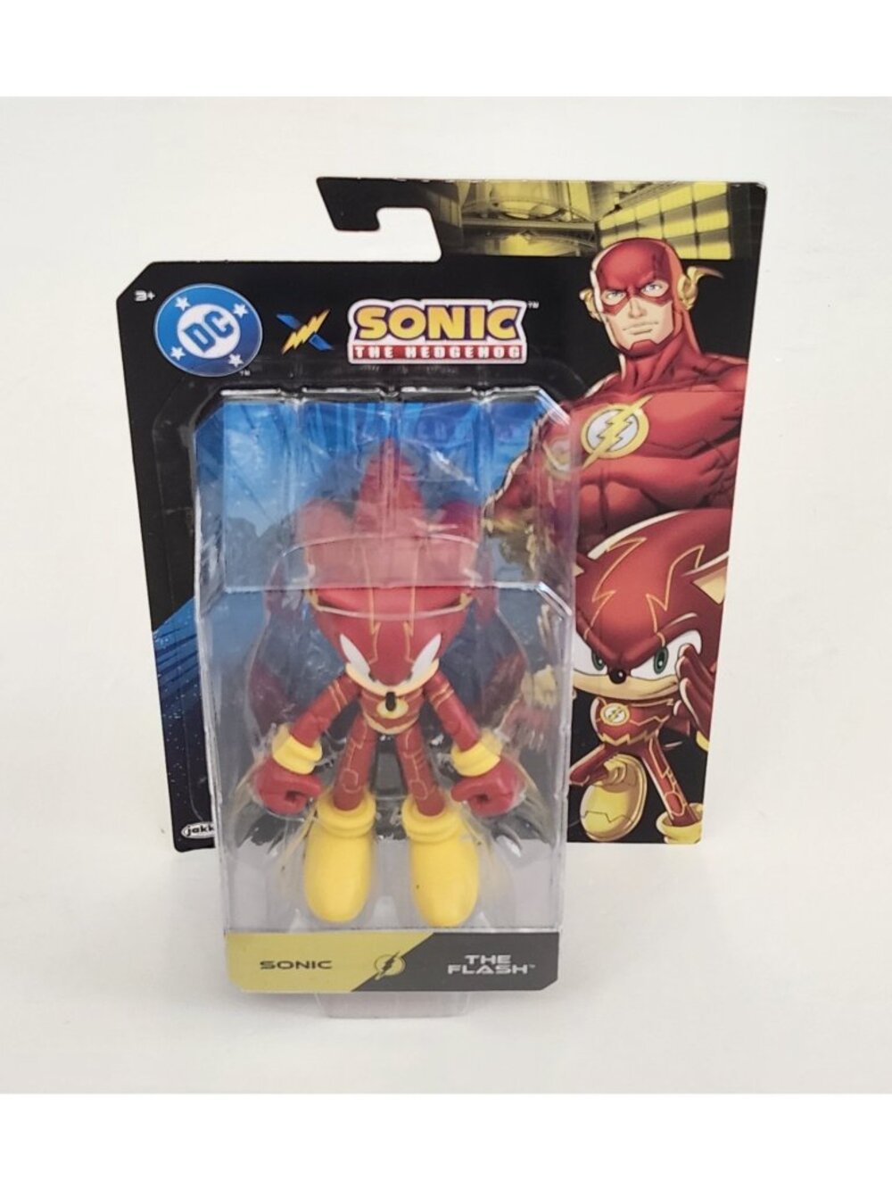 Jakks Pacific DC Comic x Sonic the Hedgehog Flash 5" Action Figure